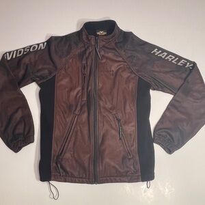 Harley-Davidson Vintage FXRG Men's Riding Mesh and side fleece Jacket